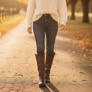 Frye Carson Lug Over the Knee Boots